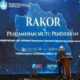 Wakil Menteri Pendidikan Dasar dan Menengah (Wamendikdasmen) Fajar Riza Ul Haq saat Rapat Koordinasi Penjaminan Mutu Pendidikan (PMP) yang diikuti Kepala Dinas Provinsi Jawa Barat dan Kepala Dinas Pendidikan Kabupaten/Kota se Jawa Barat, Selasa (24/6/2025). (Sumber: Dok Kemendikdasmen)