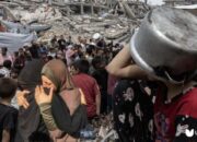 Biadab! Antre Bantuan, Warga Palestina Malah Jadi Sasaran Tembakan Zionis