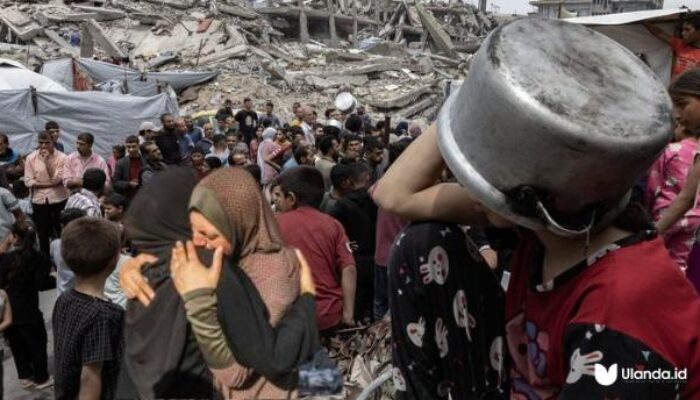 Biadab! Antre Bantuan, Warga Palestina Malah Jadi Sasaran Tembakan Zionis