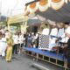 Walikota Adhan Dambea saat melepas pawai pawai Hijratul Rasul 1 muharram 1447 H. Jumat, 27/06 (fhoto: dok.Humas)