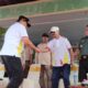 Ketua Dprd Thomas Mopili saat menghadiri Road To Penas yang digelar di Gor David Tony, Kamis 26/06 (Fhoto: Dok. Ulanda.id)
