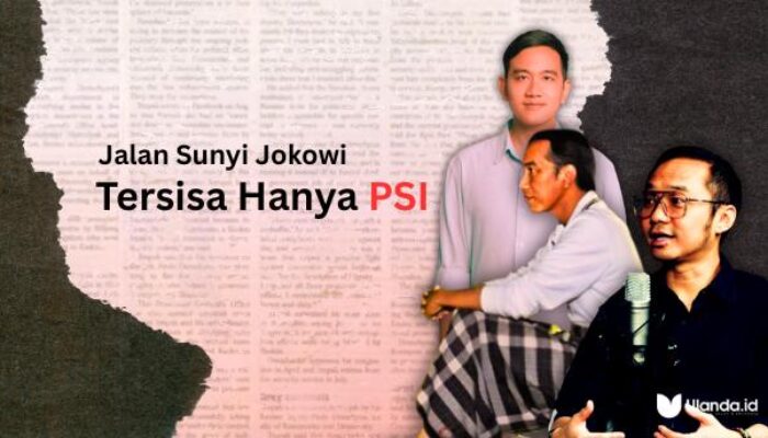 Yunarto: Jokowi Menapaki Jalan Sunyi, Hanya PSI yang Masih Mendukung