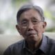 Mantan Menteri Koordinator Ekonomi Kwik Kian Gie dikabarkan meninggal dunia pada usia 90 tahun. (CNN Indonesia/Safir Makki).