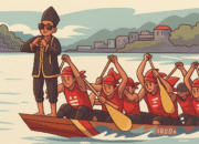 Ilustrasi, Ryan Arkandika Bocah Penari Pacu Jalur Ini Viral dan mendunia (foto.dok Ulanda.id)