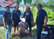 Pelaku pencurian mobil diamankan tim watawatanga polres bone bolango (Foto : Ist)