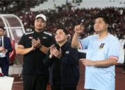 Erick Thohir (tengah) bersama Menpora Dito Ariotedjo (kiri) dan Ketua Steering Committee Piala Presiden 2025, Maruarar Sirait (kanan)/foto.Ist