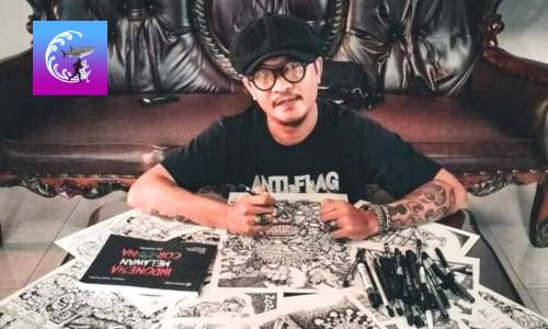 desainer lokal asal Gorontalo, Yayat Gokz. (Foto.Ist facebook/Ulanda.id)
