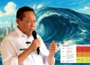 Gubernur Gorontalo Gusnar Ismail meminta pertama kepada seluruh warga masyarakat yang berada di sepanjang pantai Teluk Temini, Gorontalo ini, untuk waspada. Untuk waspada tapi tidak perlu panik. (Foto: Ist/Ulanda.id)