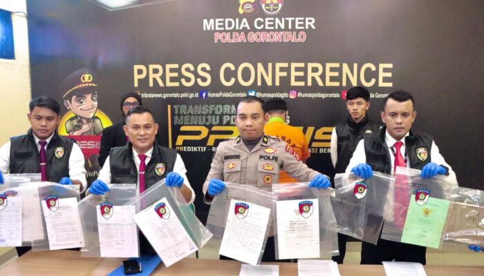 Ditkrimum Polda Gorontalo Berhasil Ungkap Kasus Perumahan Fiktif Ratusan Juta