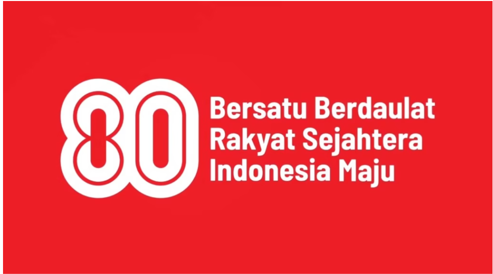 Logo HUT ke-80 RI