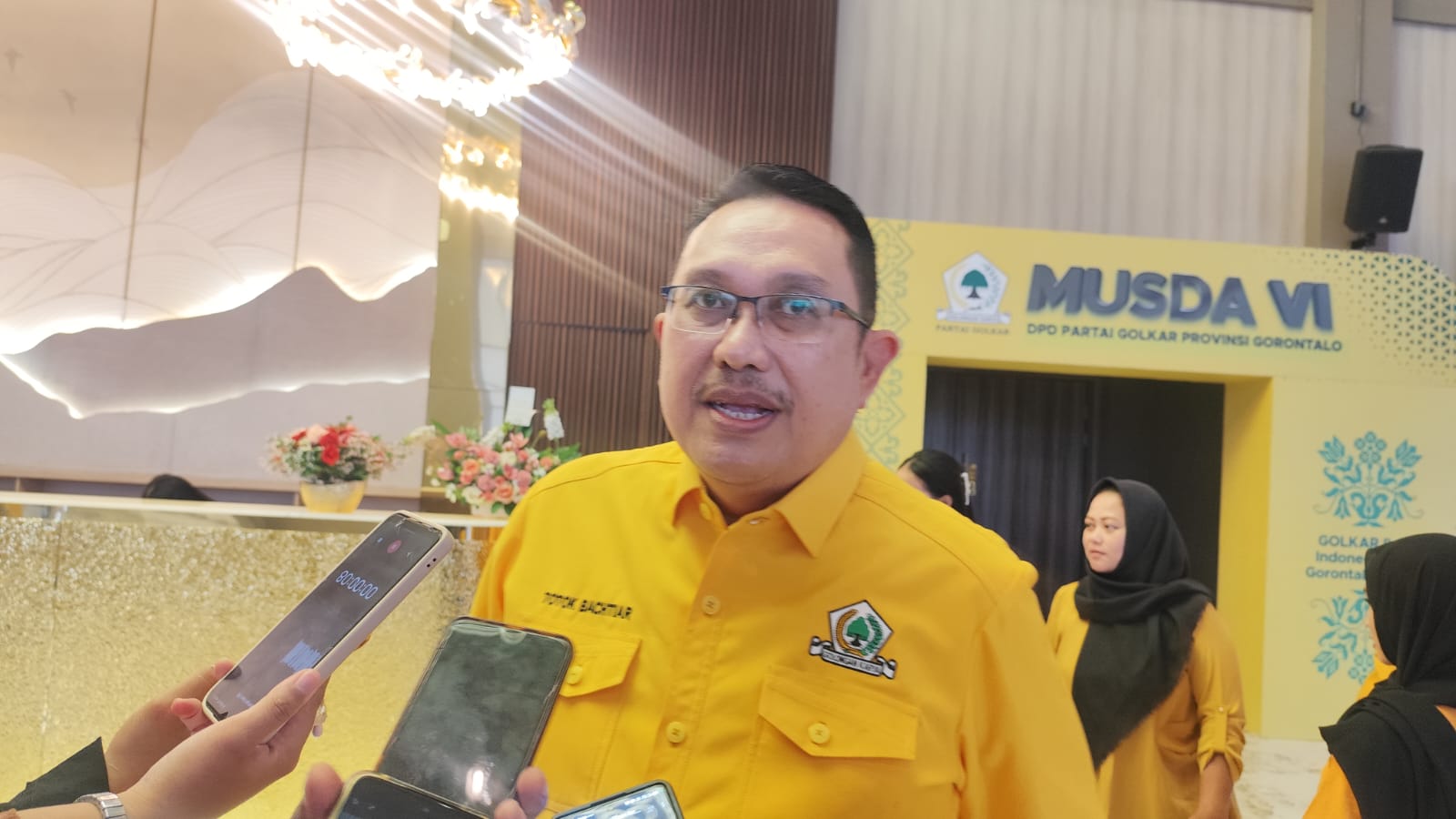 Anggota Fraksi Golkar Dprd Kota Gorontalo, Toto Bachtiar (Foto: Dok. Novita)