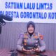 Kasat Lantas Polresta Gorontalo, AKP Octalya Saka (Foto:Novita/Ulanda.id)