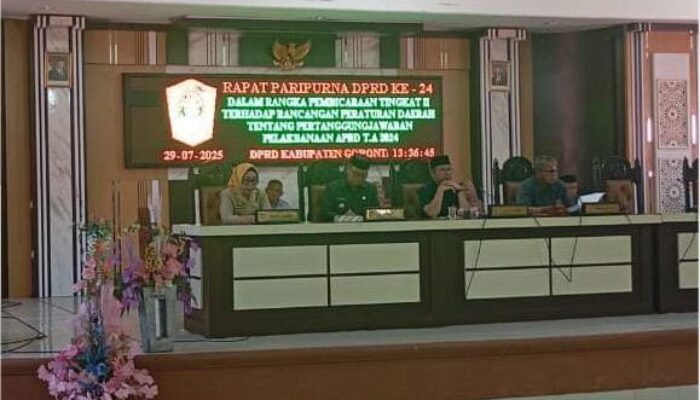 DPRD Gorontalo Utara Setujui Pertanggungjawaban APBD 2024