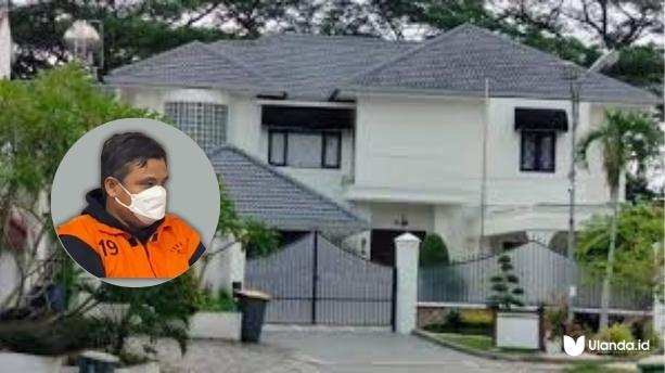 Rumah mewah orang terdekat Bobby Nasution yang digeledah KPK (Ulanda.id)