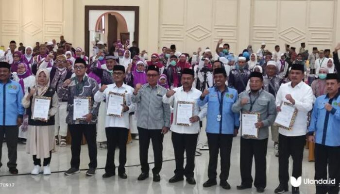 La Ode Haimudin Sambut Jemaah Haji Kloter 32 Asal Gorontalo, Doakan Jadi Haji Mabrur