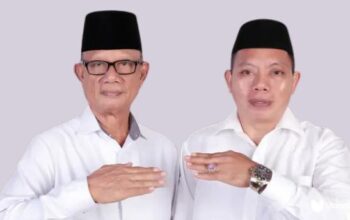 Bupati Kabupaten Bone Bolango Ismet Mile dan Wakil Bupati Risman Tolingguhu (IRIS)/Ulanda.id