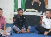 Ghalib Lahidjun melakukan kunjungan kerja ke Pimpinan Cabang Pergerakan Mahasiswa Islam Indonesia (PMII) Kabupaten Boalemo, (foto.Ist/humas deprov)