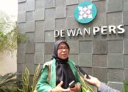 Anggota DPRD Provinsi Gorontalo, Kristina Mohammad Udoki (Femmy) usai pertemuan bersama Dewa Pers/Ulanda.id