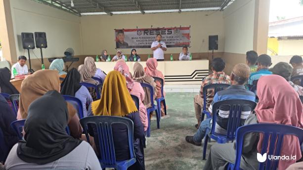 Anggota Dprd Provinsi Gaorontalo melakukan Reses, Rabu, 2/7 (Ulanda.id)