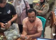 Pengemis lutfi berulah dan kembali diamankan petugas satpol pp kota gorontalo, kamis (3/7)