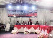 Hamzah Muslimin saat Reses terakhirnya di kelurahan liluwo kecamatan kota tengah, Senin, 30/06 (Foto:dok. Ulanda.id)