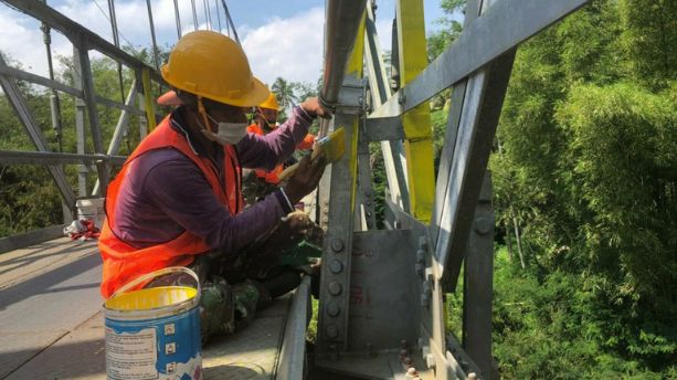 Pekerja berpenghasilan rendah (foto.Ist.kementrian PU). Ulanda.id