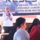 Femmy Udoki saat reses masa sidang ketiga dprd 2024 - 2025 di desa botubarani, kabila bone, selasa, 1/07 (foto: dok. Ulanda.id)