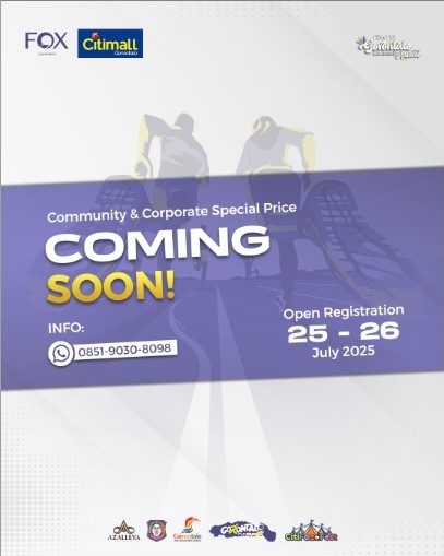 Gorontalo FUN RUN 2025: FOX Hotel Gorontalo s Citimall Gorontalo Hadirkan Promo Spesial untuk Komunitas dan Korporat!