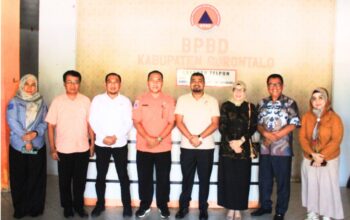 Komisi 4 DPRD Provinsi Gorontalo melaksanakan kunjungan kerja ke BPBD Kabupaten Gorontalo, Selasa 29/7 (Foto:Pendamping Komisi)
