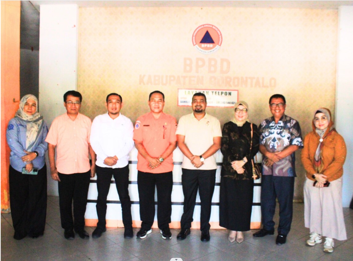 Komisi 4 DPRD Provinsi Gorontalo melaksanakan kunjungan kerja ke BPBD Kabupaten Gorontalo, Selasa 29/7 (Foto:Pendamping Komisi)