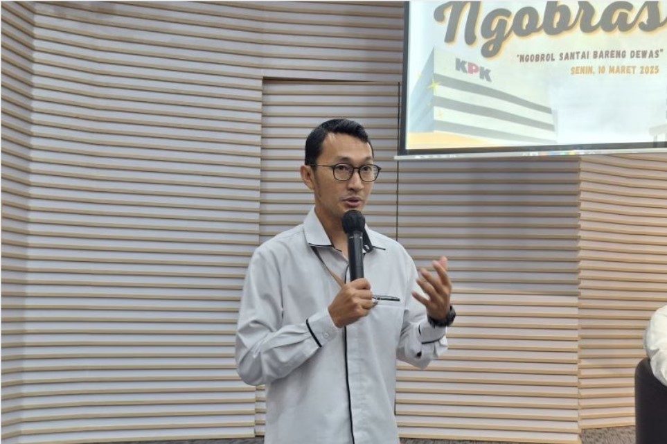 Anggota Tim Juru Bicara KPK Budi Prasetyo. Foto, Fianda Sjofjan (1)