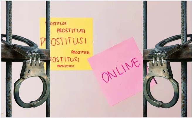 Ilustrasi Prostitusi Online. (Liputan6.com/Rita Ayuningtyas)