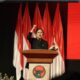 Ketua DPP PDI Perjuangan Puan Maharani saat membuka Bimtek partai PDIP di Bali Beach Convention Center, The Meru Sanur, Kota Denpasar, Rabu 30/7. (Foto: Ist/Ulanda.id)