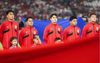 Timnas Indonesia U-23 saat melawan Malaysia U-23 di Piala AFF U-23 2025. (c) Bola.net/Abdul Aziz