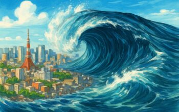 Ilustrasi Tsunami (Foto: Dok/Ulanda.id)