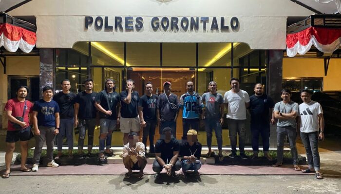 Tim Gabungan Polda-Polres Gorontalo Amankan Pencuri Kopra