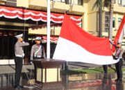 Polda Gorontalo Gelar Upacara Detik-Detik Proklamasi HUT RI ke-80