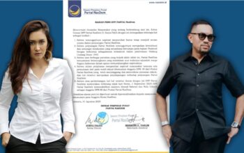 Dewan Pimpinan Pusat (DPP) Partai NasDem secara resmi menonaktifkan Ahmad Sahroni dan Nafa Urbach sebagai anggota DPR-RI dari Fraksi Partai NasDem/Ulanda.id