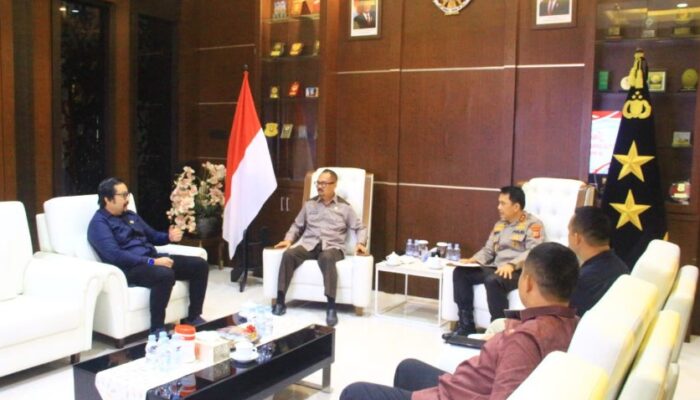 Kapolda Gorontalo dan Ketua DPRD Provinsi Sepakati Penguatan Sinergi Jaga Kamtibmas