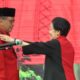 Ketum PDIP Megawati Soekarnoputri kembali menunjuk Hasto Kristiyanto menjadi Sekjen. (Foto: Arsip PDI Perjuangan)/Ulanda.id