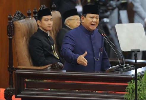 Presiden RI Prabowo Subianto. Foto:Ist./Ulanda.id
