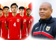 Timnas Indonesia U-17 bersama Pelatih Kepala Nova Arianto/Ulanda.id