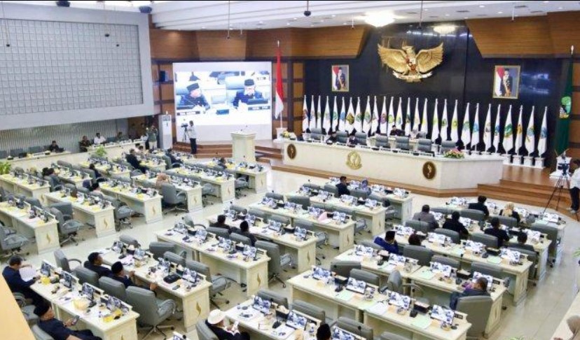 Suasana Sidang paripurna DPR Jabar, di Gedung DPRD Jabar, Jumat (16/5/2025)/Ulanda.id