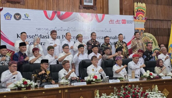 Progres Kopdes MP Gorontalo Dilaporkan Wagub ke Menko Pangan dalam Rapat Nasional