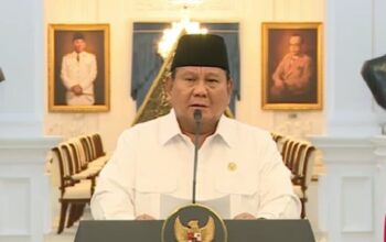 Presiden RI Prabowo Subianto menegaskan bahwa pimpinan DPR RI telah menyepakati pencabutan sejumlah tunjangan anggota dewan serta penghentian sementara kunjungan kerja ke luar negeri(Foto:Tangkapan Layar Video)/Ulanda.id