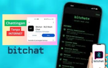 Aplikasi Bitchat tanpa internet (Foto:Ist/Ulanda.id)