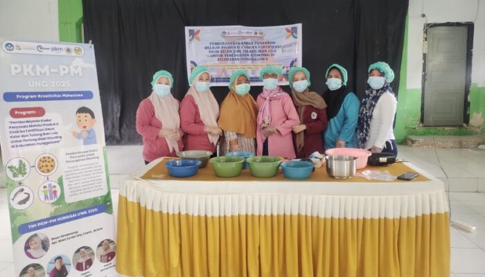 Cookies Anti-Stunting: Mahasiswa PKM-PM UNG Berdayakan Kader Posyandu