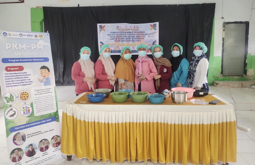 Pengabdian kepada Masyarakat (PKM-PM) Universitas Negeri Gorontalo (UNG) melaksanakan program pemberdayaan kader posyandu/Ulanda.id