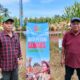 Pimpinan PT. Enam Satu Panua Gorontalo selaku distributor resmi Pupuk Organik G-Lite (kiri) bersama Manager Pemasaran Suwardi Gobel (kanan)/Ulanda.id