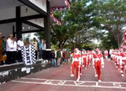 Gerak Jalan Kobarkan Semangat HUT RI ke-80 Kemerdekaan RI di Bone Bolango